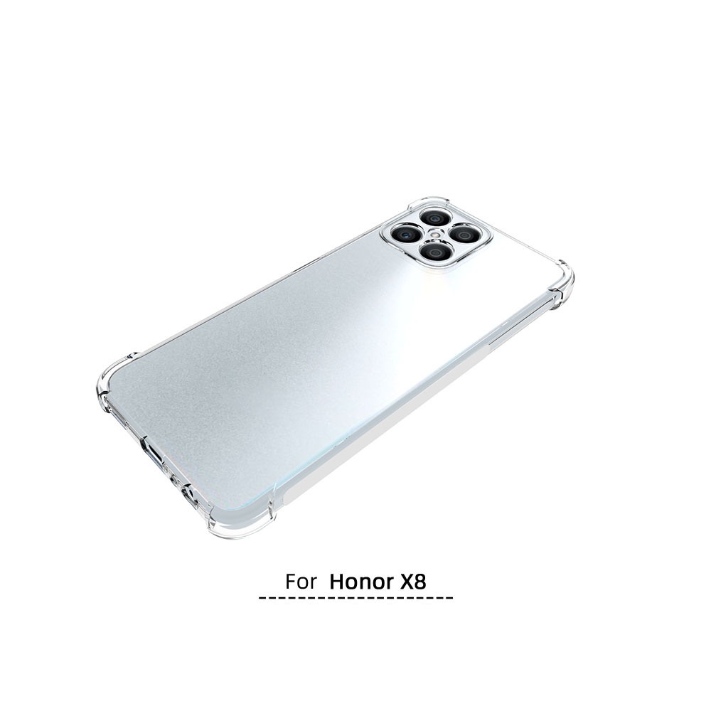 เคส Honor X8 4G แบบ TPU ใสเสริมขอบและมุมกันกระแทก