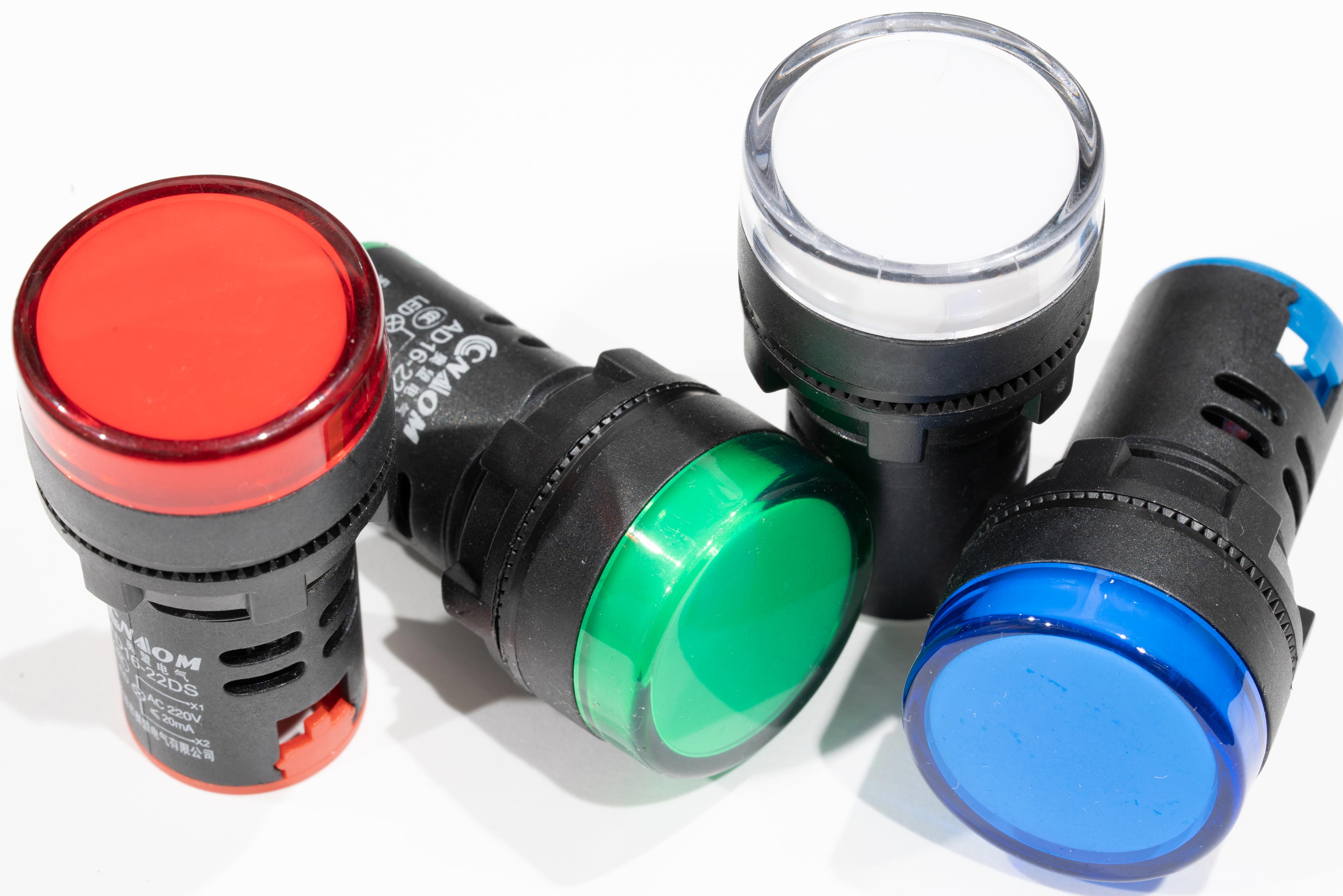 หลอดไฟตู้คอนโทรล Pilot Lamp LED 22mm DC 24V