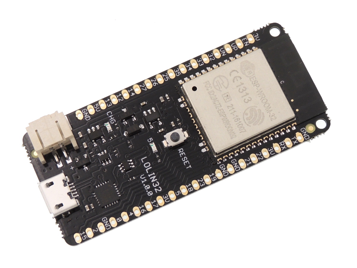 WEMOS LOLIN32 ESP32 ESP-WROOM-32 Wifi Bluetooth Development Board พร้อมก้างปลายังไม่บัดกรี