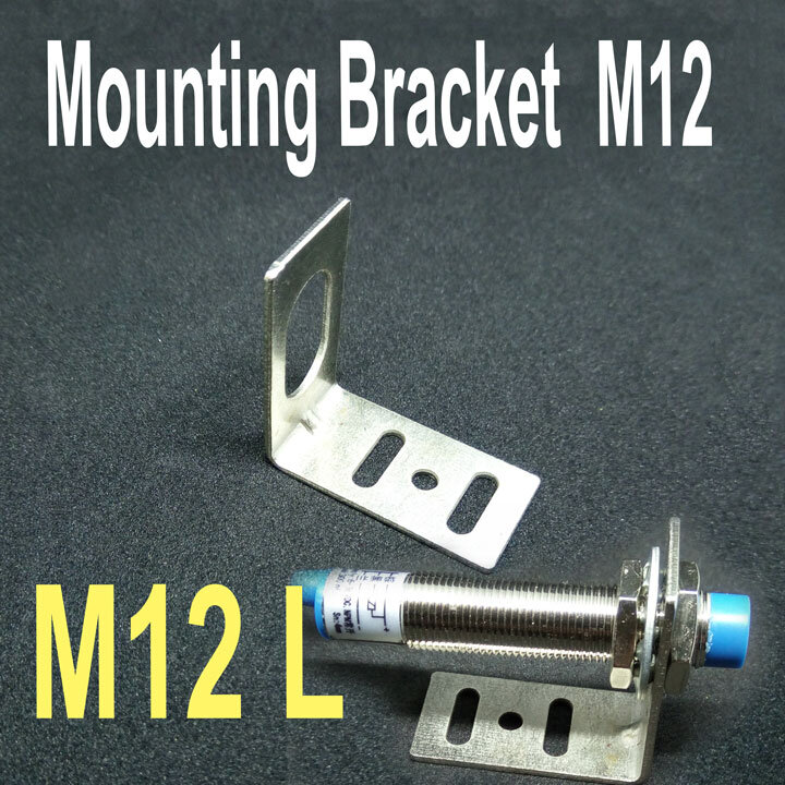 ขายึดเซ็นเซอร์ตรวจจับโลหะ ขาตั้งสำหรับ LJ12A3 Inductive Proximity M12 Bracket L-Type