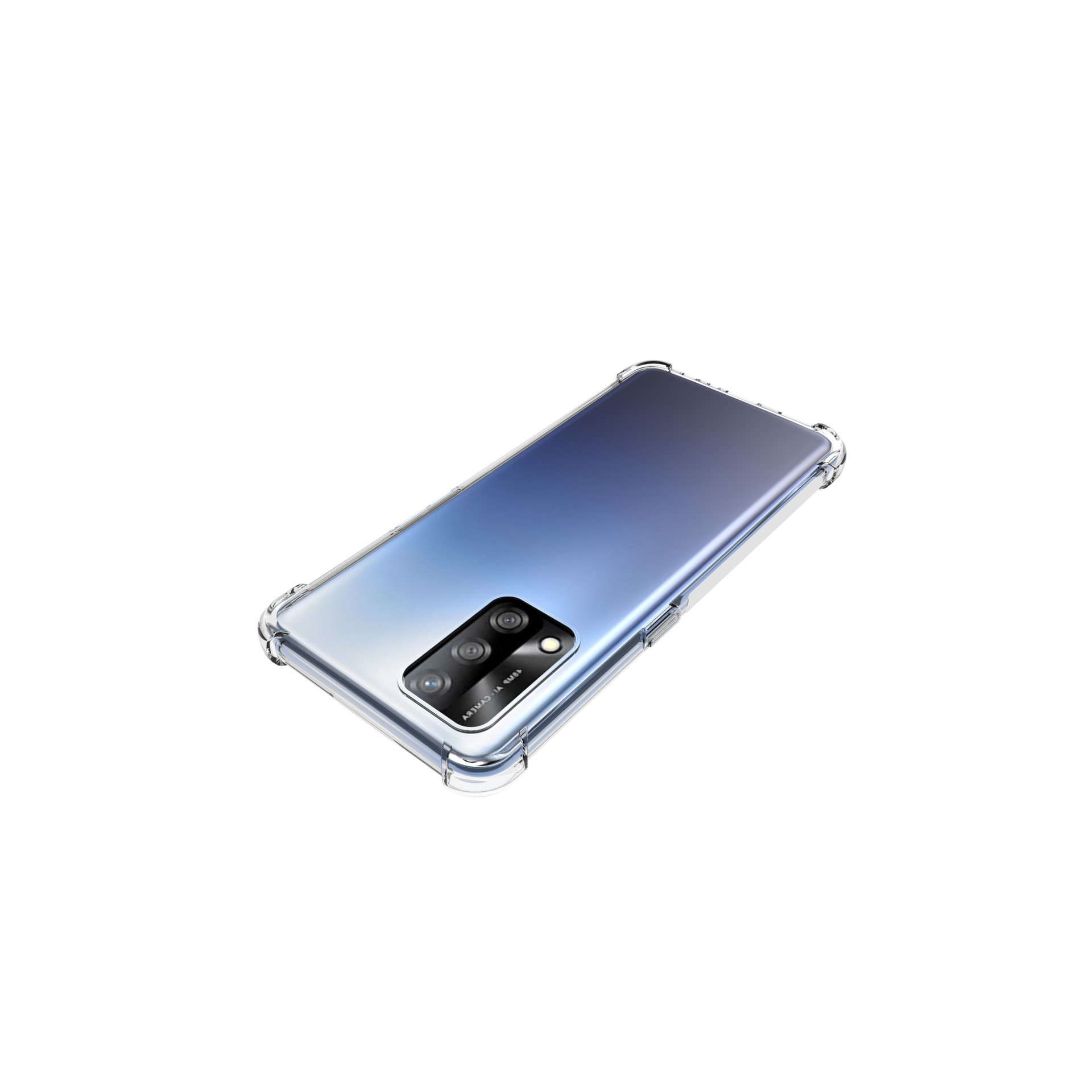 เคส OPPO A74 4G แบบ TPU ใสเสริมขอบและมุมกันกระแทก