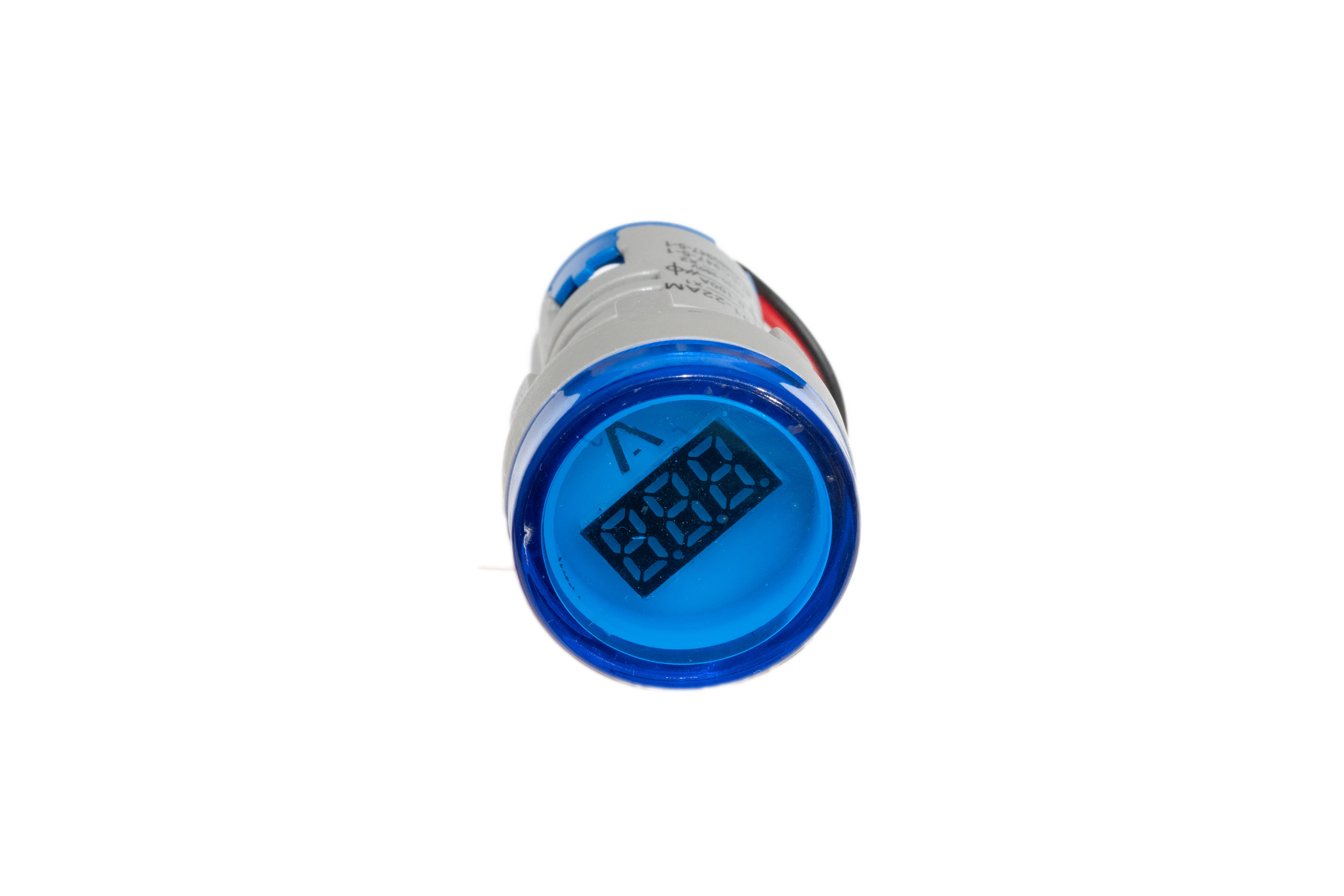 AD101-22AM (AD16-22) Digital AC Amp Meter Pilot Lamp วัดกระแสไฟฟ้า 0-100A 22mm