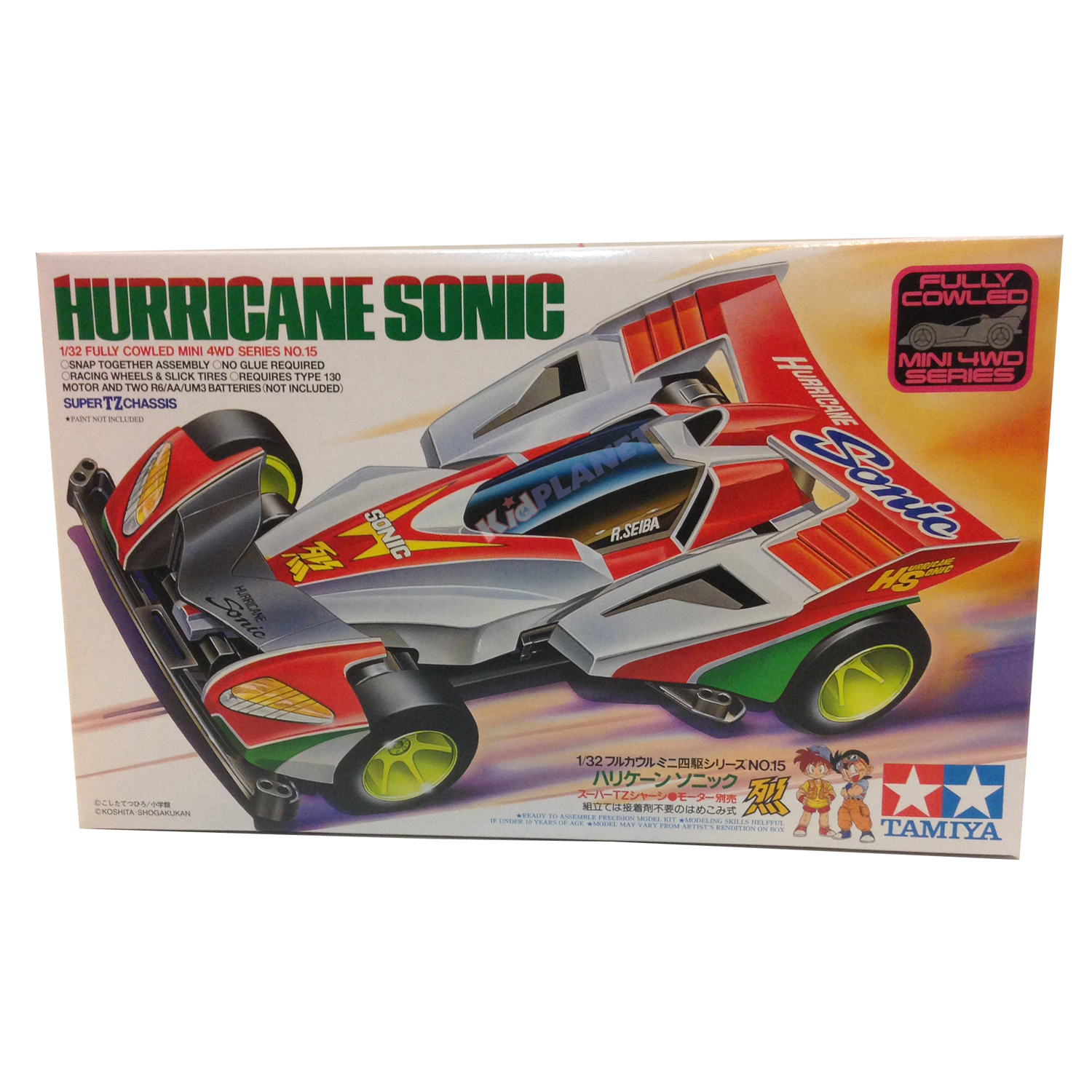 19415 Mini 4wd Hurricane Sonic