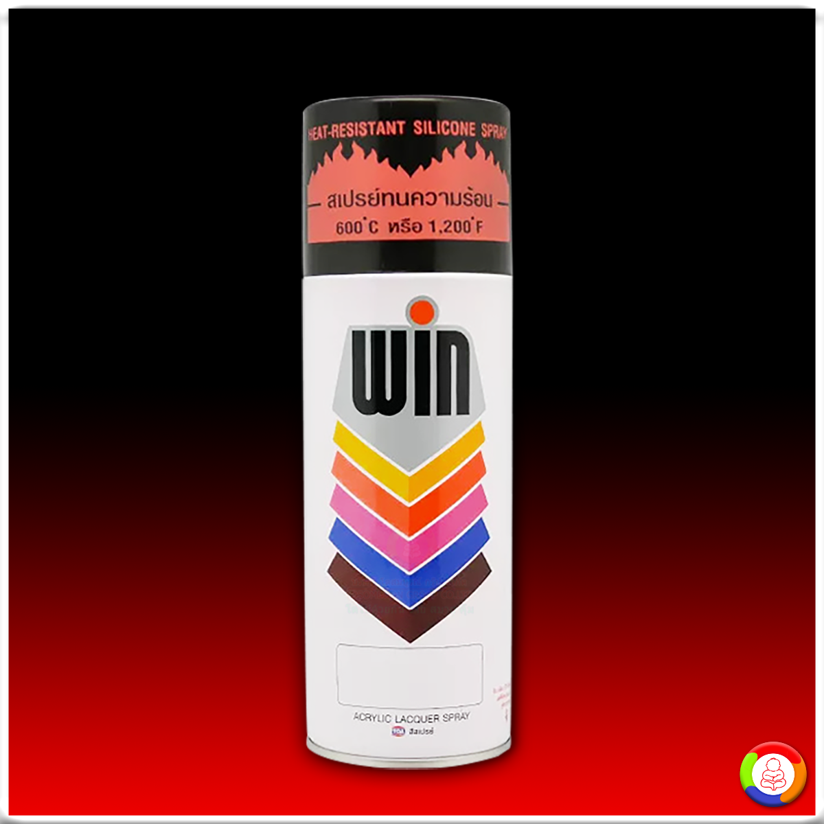 Toa WIN Heat-Resistant Silicone Spray ทีโอเอ วิน สีสเปรย์ทนความร้อน
