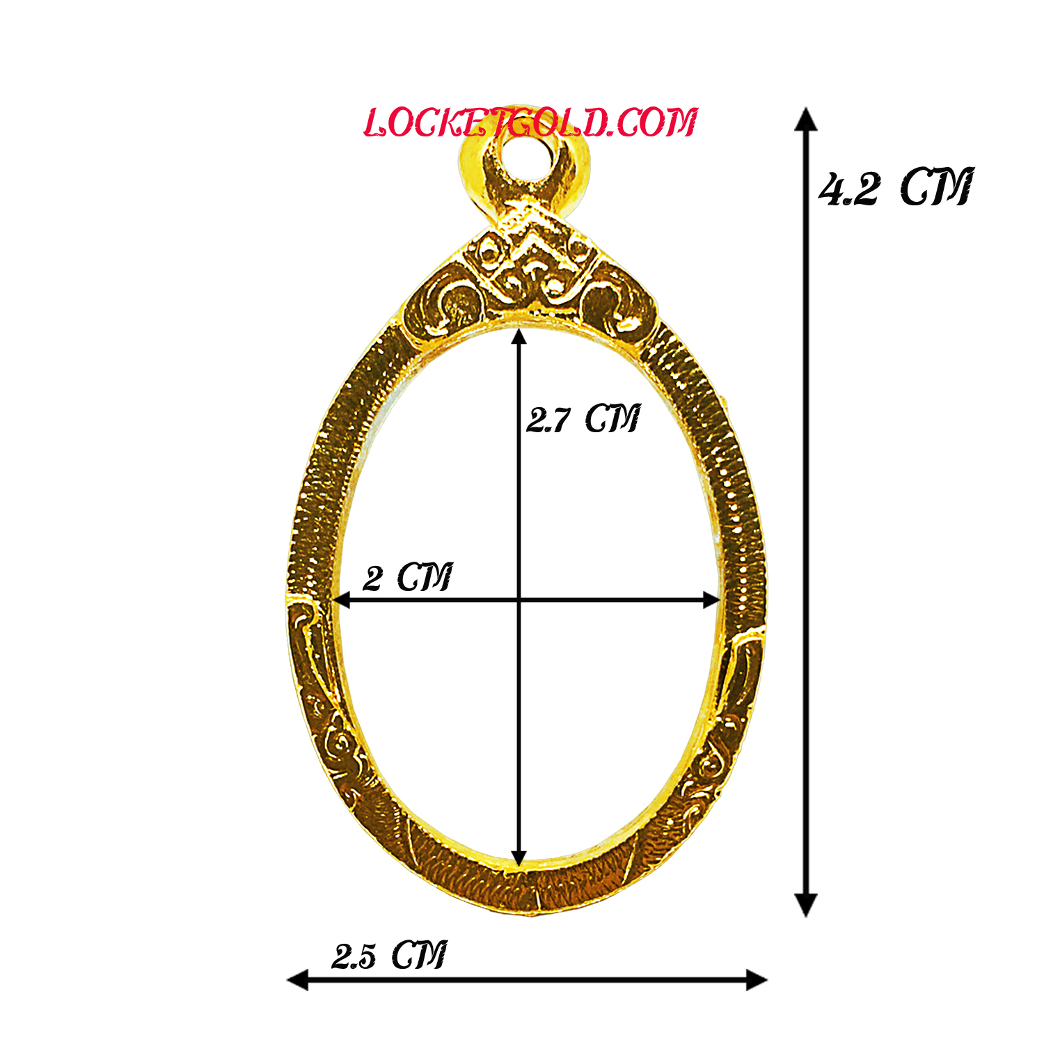 กรอบพระ ตลับพระ ทองไมครอน