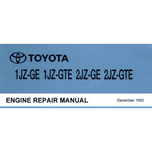 CD คู่มือซ่อม JZ เครื่องยนต์ 1JZ-GE, 1JZ-GTE, 2JZ-GE, 2JZ-GTE รหัสสินค้า TYE-024