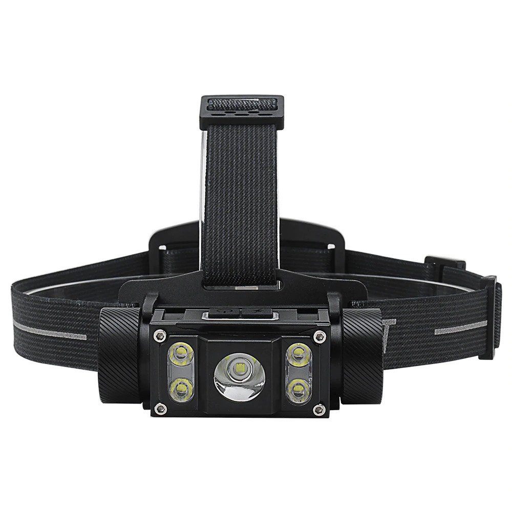 ไฟฉายคาดศีรษะแรงสูงแบบ 5 หลอด LED Borlit B50