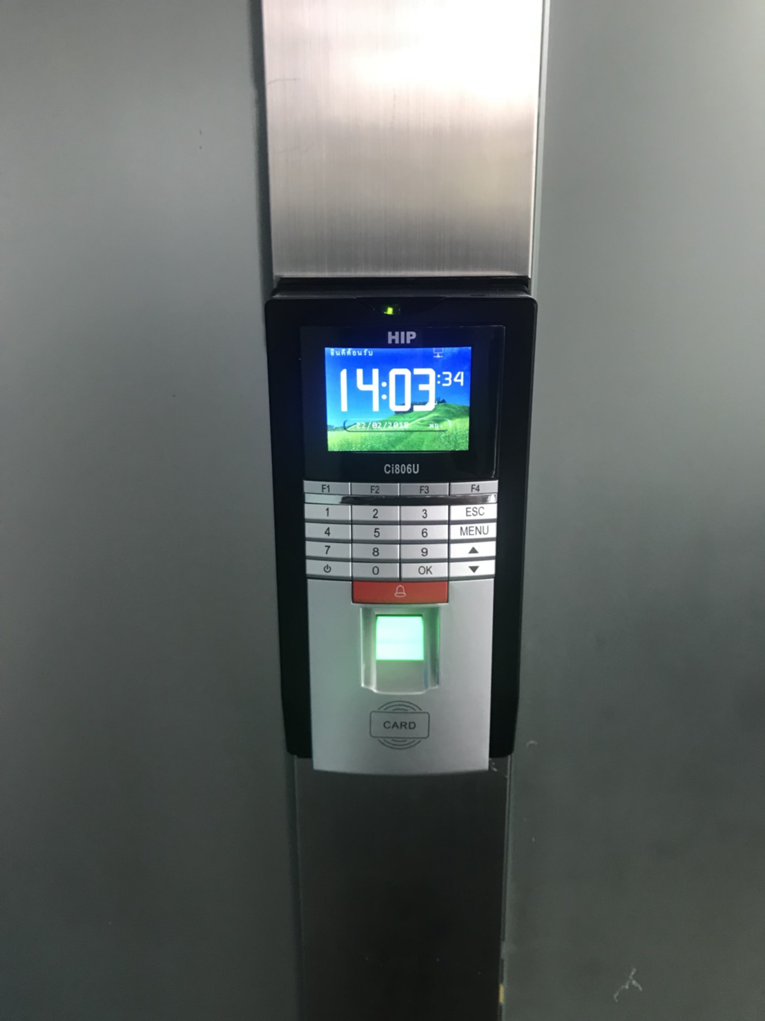 เครื่องสแกนลายนิ้วมือ ci806u