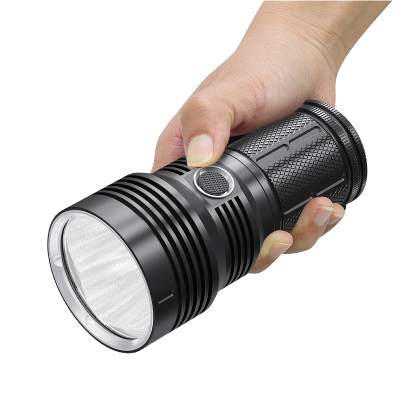 ไฟฉายจับถือ ขนาดกลาง Natfire PK40 P90*4 LED 12000 LM