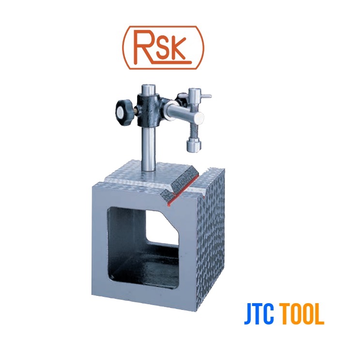วีบล็อคพร้อมแคล้มป์ - Box V Block with Clamp Series 559A,559B [Brand: RSK]