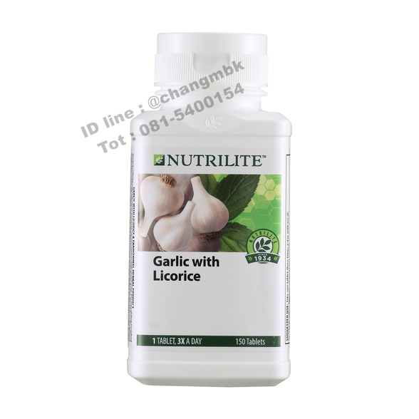 Garlic With Licorice (150 เม็ด)
