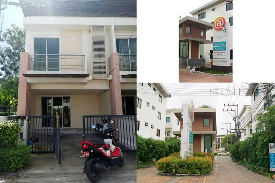 ทาวน์เฮาส์ 2 (18.9 ตรว.) ชั้นหมู่บ้านสิรารมย์พีเคทาวน์ จังหวัดภูเก็ต (pk11)