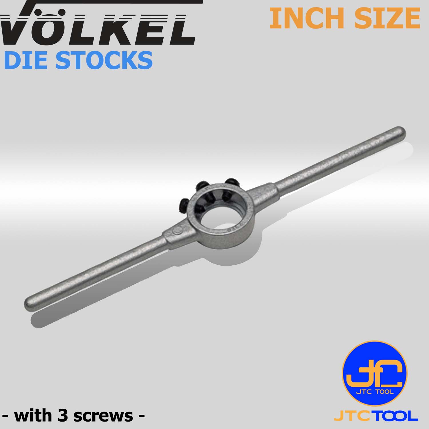 ด้ามดายต๊าปเกลียวหน่วยนิ้ว - Die Stocks (Inch) Series 15500 [Brand: Volkel]