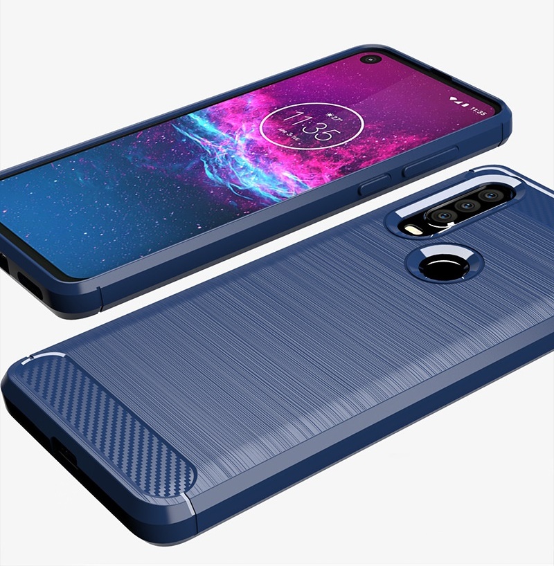 เคส Motorola One Action ผลิตจาก TPU กันกระแทกได้ (VICKIE)