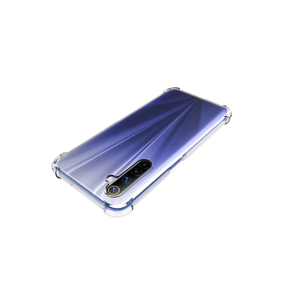 เคส Realme 6 แบบ TPU ใสเสริมขอบและมุมกันกระแทก