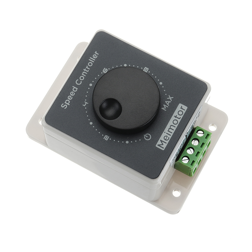 กล่องขับมอเตอร์ DC 12-48V PWM DC Motor Speed Controller High Power 10A