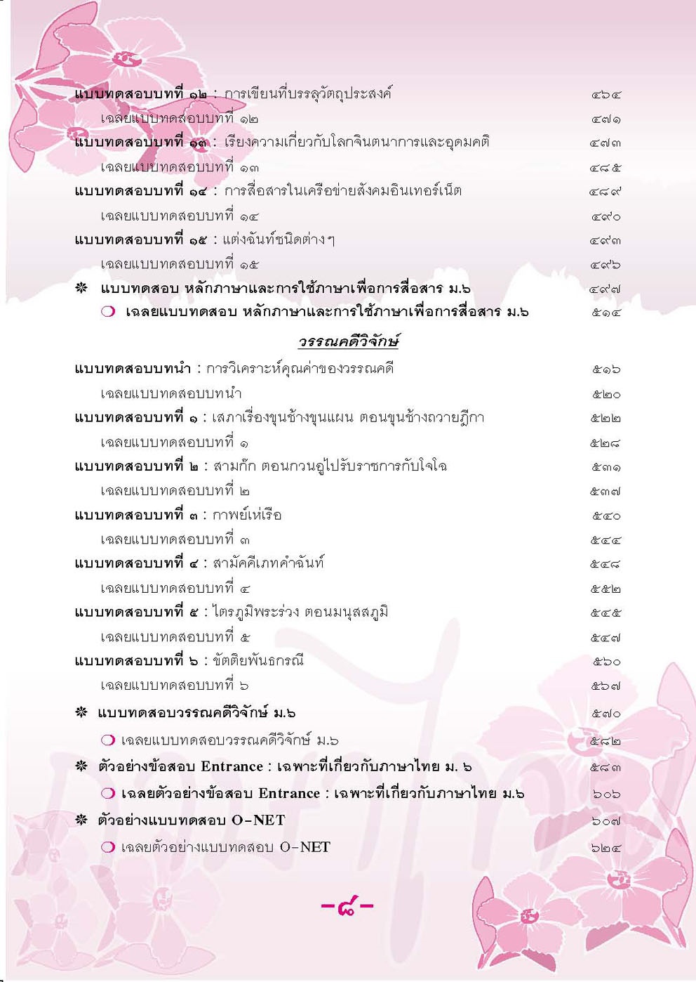 ตะลุยโจทย์ ภาษาไทย O-NET ม. 4 - 6 โดย พ.ศ.พัฒนา