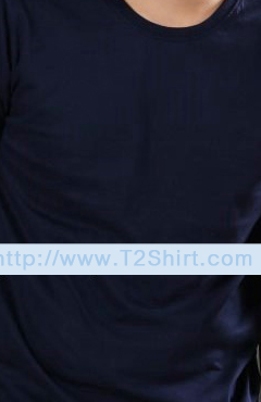 เสื้อยืดเด็ก คอกลม แขนสั้น สีกรมท่า Size XL