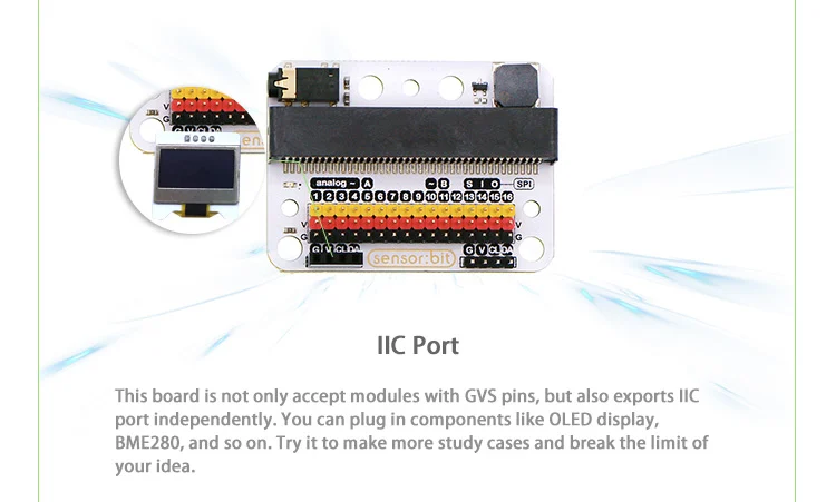 ElecFreaks sensor:bit for micro:bit (sensorbit)