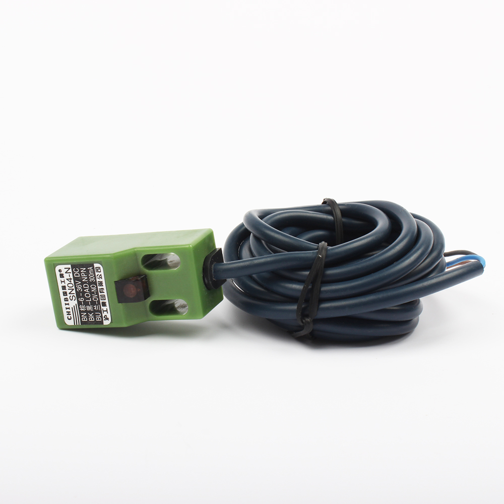 เซ็นเซอร์ตรวจจับโลหะ SN04-N (NPN, NO ระยะ 5mm) 6-36V DC Inductive Proximity Switch