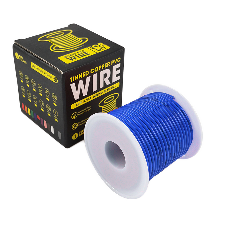 AWG24 UL1007 สายไฟอ่อน AWG เบอร์ 24 HOOK UP WIRE 300V ความยาว 200FT/60M
