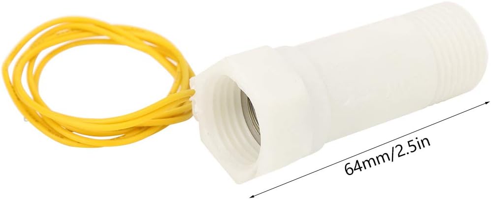 สวิทช์ตรวจจับการไหล โฟลสวิทช์ แบบทุ่น Piston Flow Switch FS-1/2-Nylon