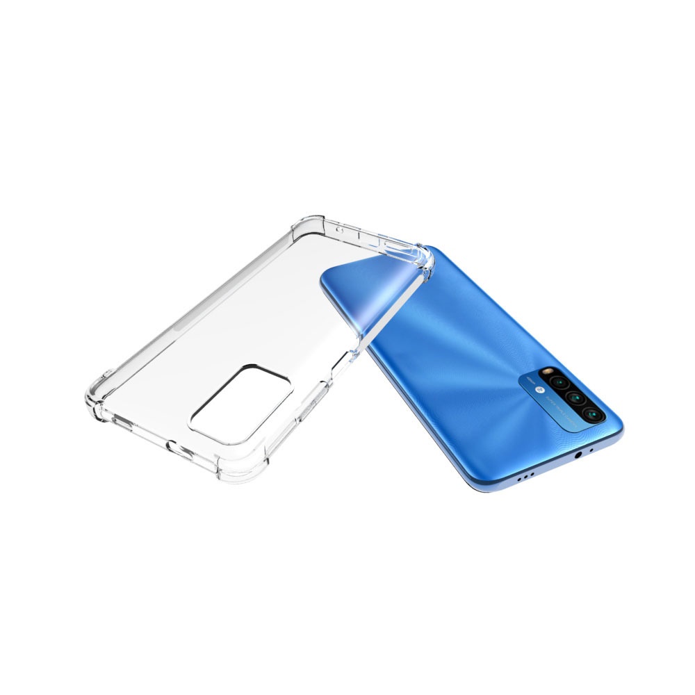 เคส Xiaomi Redmi 9T แบบ TPU ใสเสริมขอบและมุมกันกระแทก