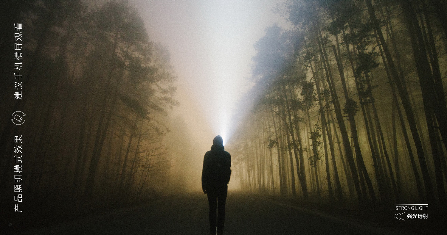 ไฟฉายจับถือ และสะพาย ขนาดกลาง Han Guang 2832T