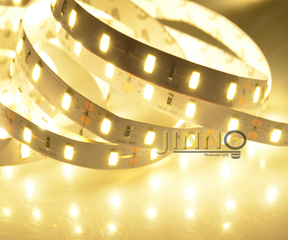 ไฟริบบิ้น 12v รุ่น 5630 IP20 : แบบไม่กันน้ำ