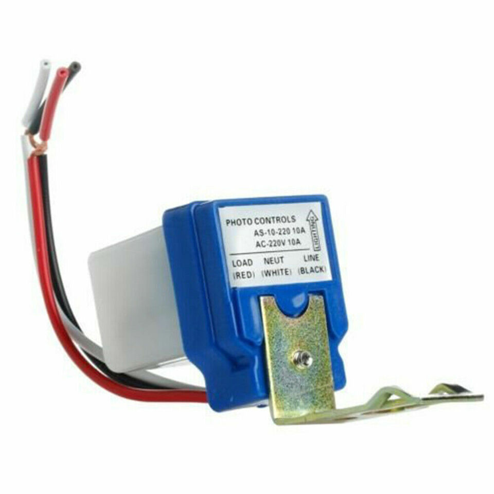 AS-10 Automatic Light Sensor Switch 10A โฟโต้สวิตช์ สวิตช์แสง 220V