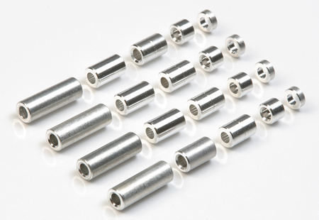 15473 Tamiya Aluminum Spacer Set (12/6.7/6/3/1.5mm)