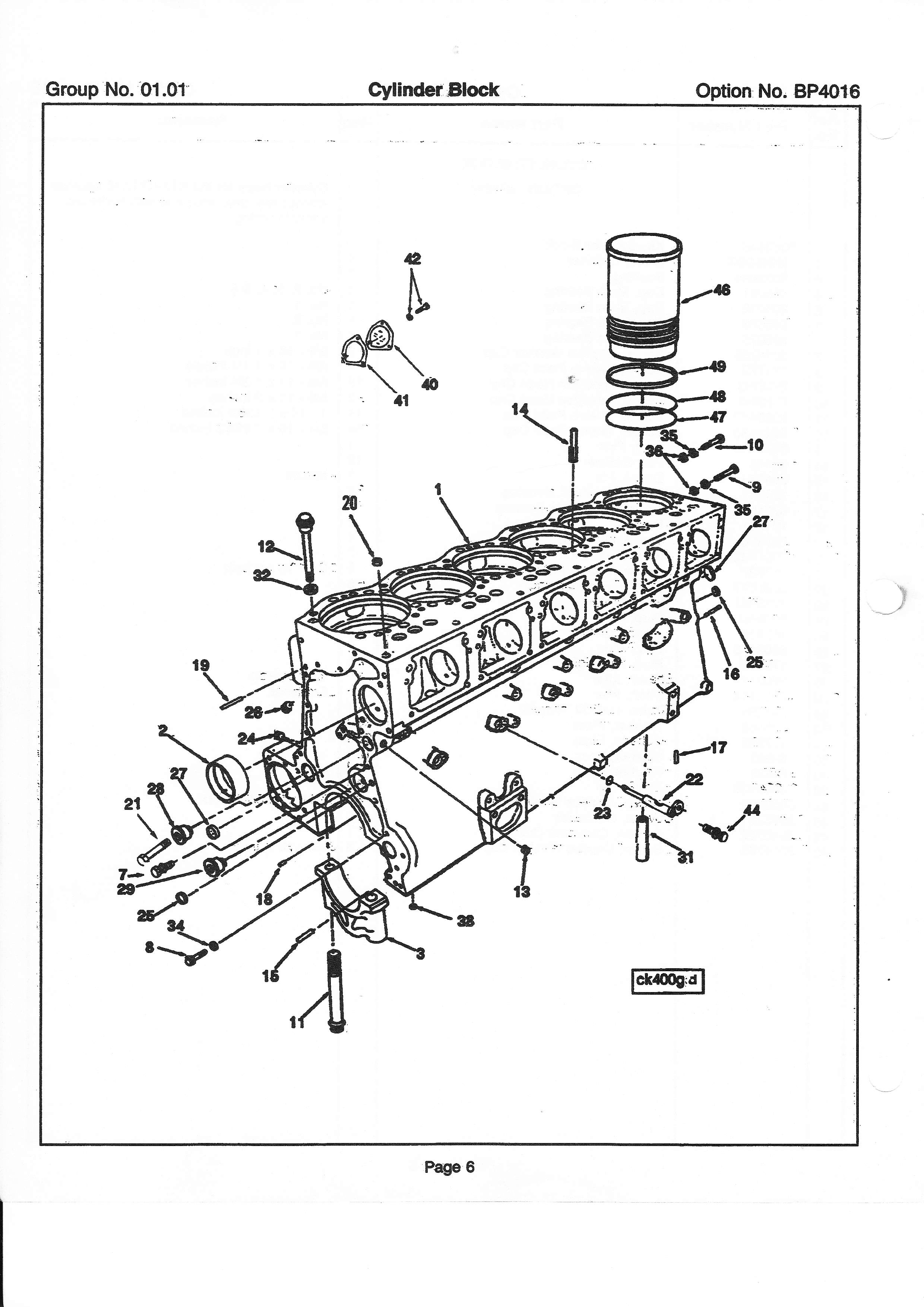Cummins KTTA19 650/700 Construction Parts Catalog หนังสือภาษาอังกฤษ