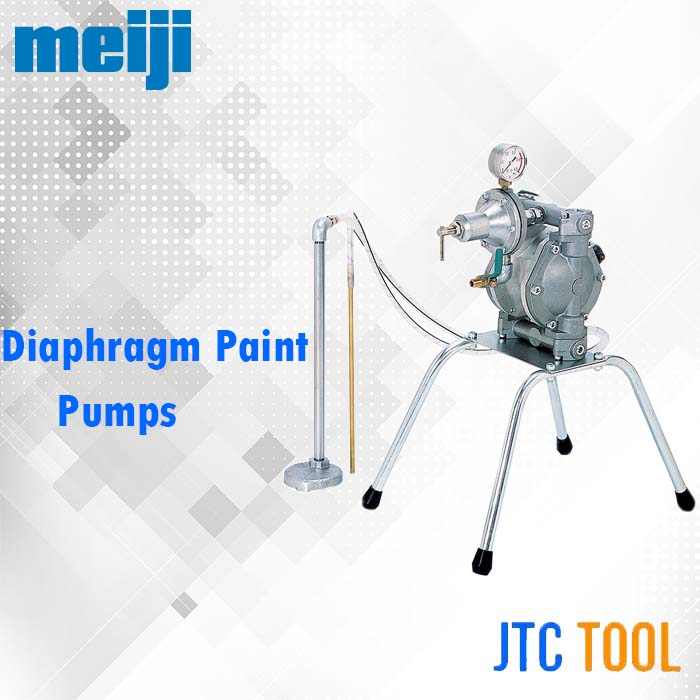 ปั้มจ่ายสี - Diaphragm paint pumps (PDP-17B) [Brand: Meiji]