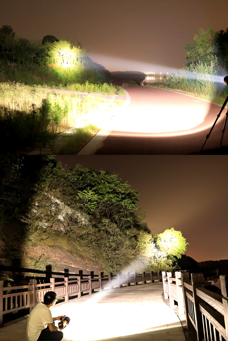 ไฟฉายจับถือ และสะพาย ขนาดใหญ่ Han Guang 2230G New Version