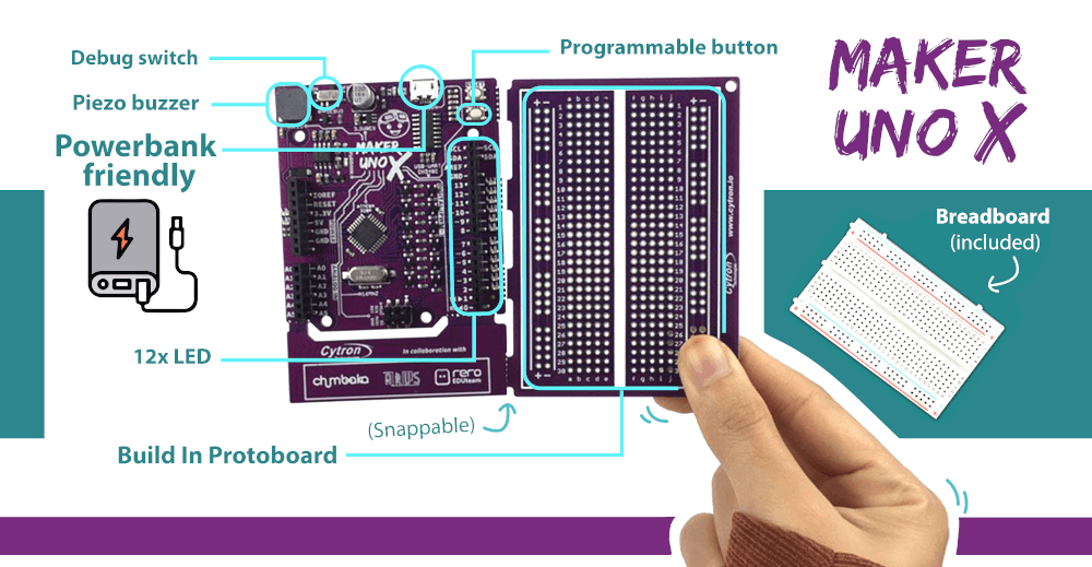 Maker UNO X Simplifying Arduino for Classrooms