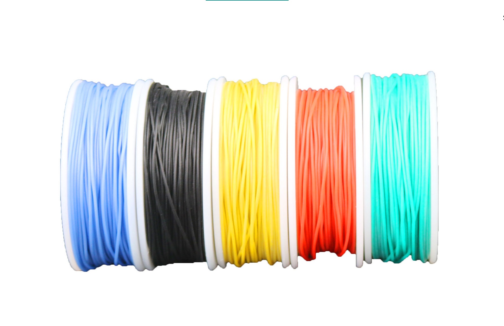 UL1007 Silicone Wire 20AWG สายไฟซิลิโคน สายไฟอ่อน ชุด 5 สี