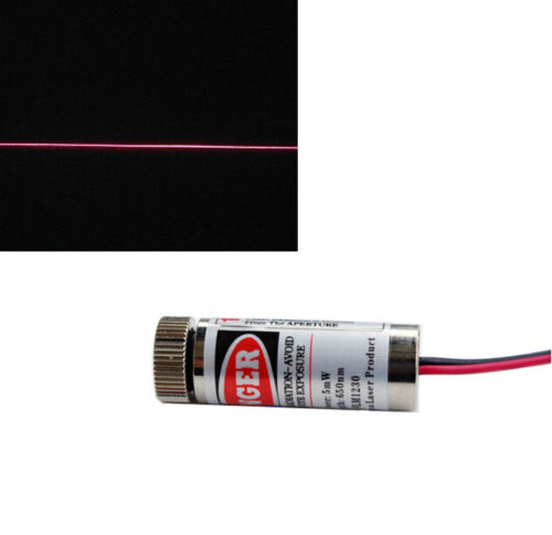 5mW 5V 650nm Red Line Laser Module Industrial grade Metal Body