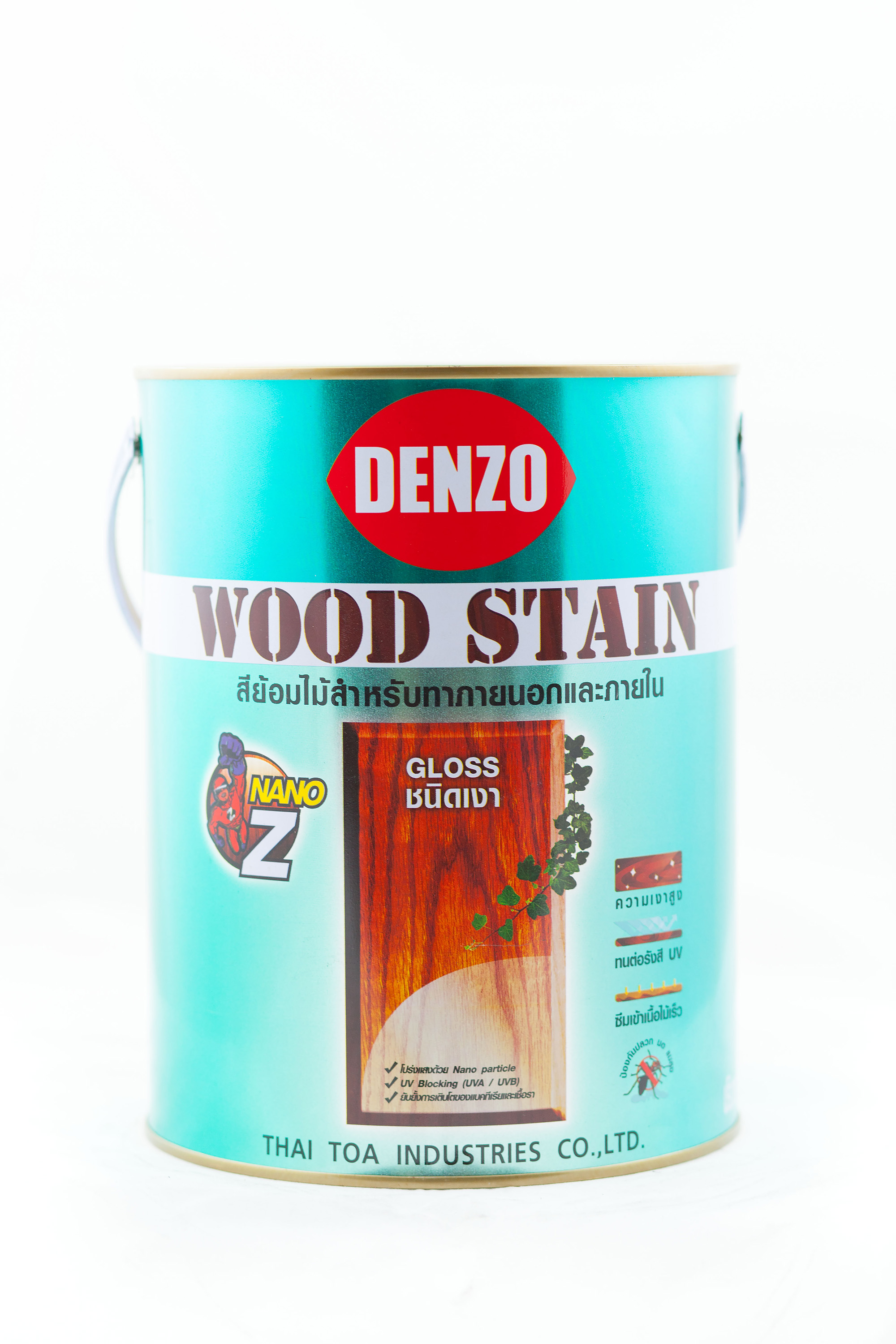 สีย้อมไม้ เดนโซ่ วู๊ดสเตน Denzo Wood Stain