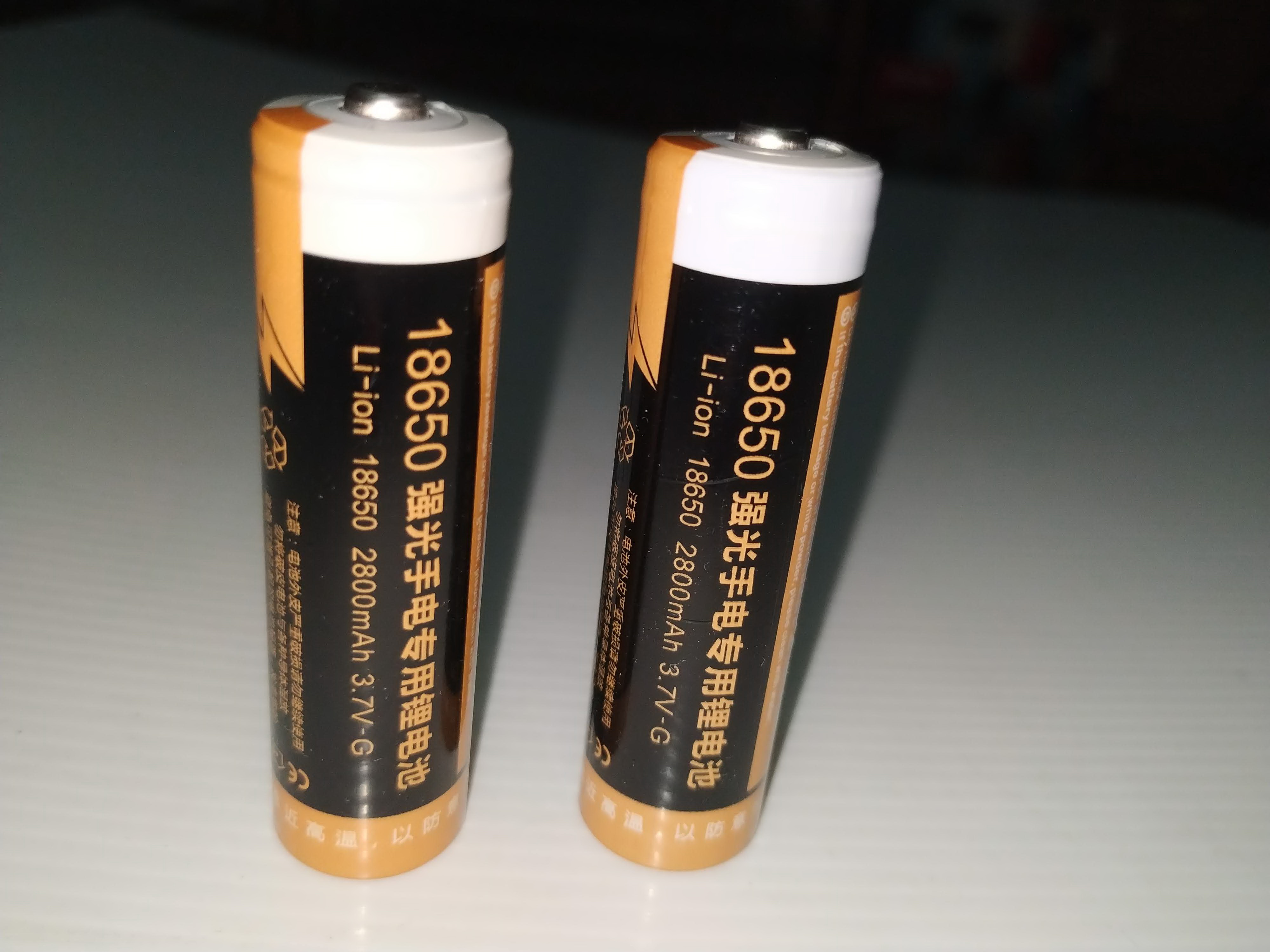 แบตเตอรี่คุณภาพดี Warsun 18650 ขนาดความจุ 2800 Mah