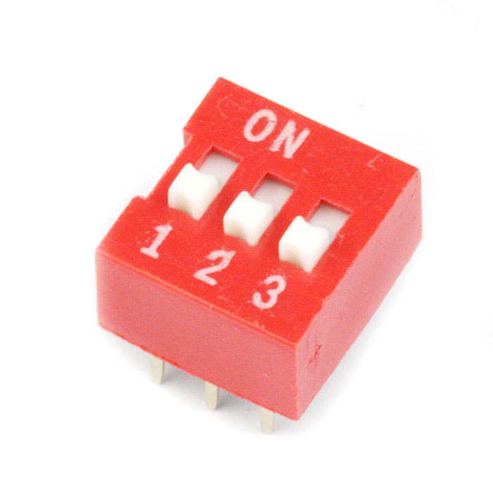 3 Bit DIP Switch สวิตซ์เลื่อน