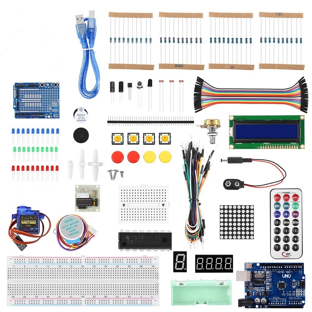 ชุดอุปกรณ์เรียนรู้ Arduino Basic Learning Starter Kit for Arduino Set B ชุดรวมเรียนรู้พื้นฐาน ชุด B