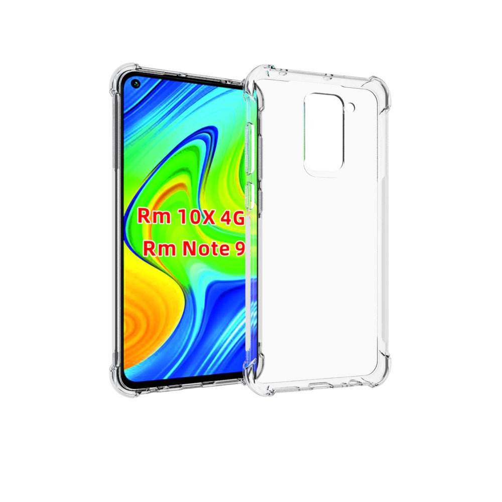 เคส Xiaomi Redmi Note 9 ใสเสริมขอบและมุมกันกระแทก