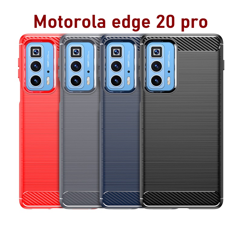 เคส Motorola edge 20 pro ผลิตจาก TPU กันกระแทกได้ (VICKIE)