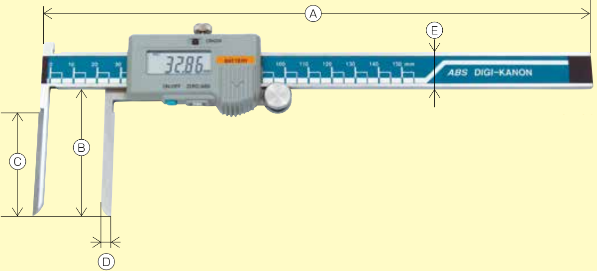 Kanon] Vernier Caliper For Inside Measurement ICM