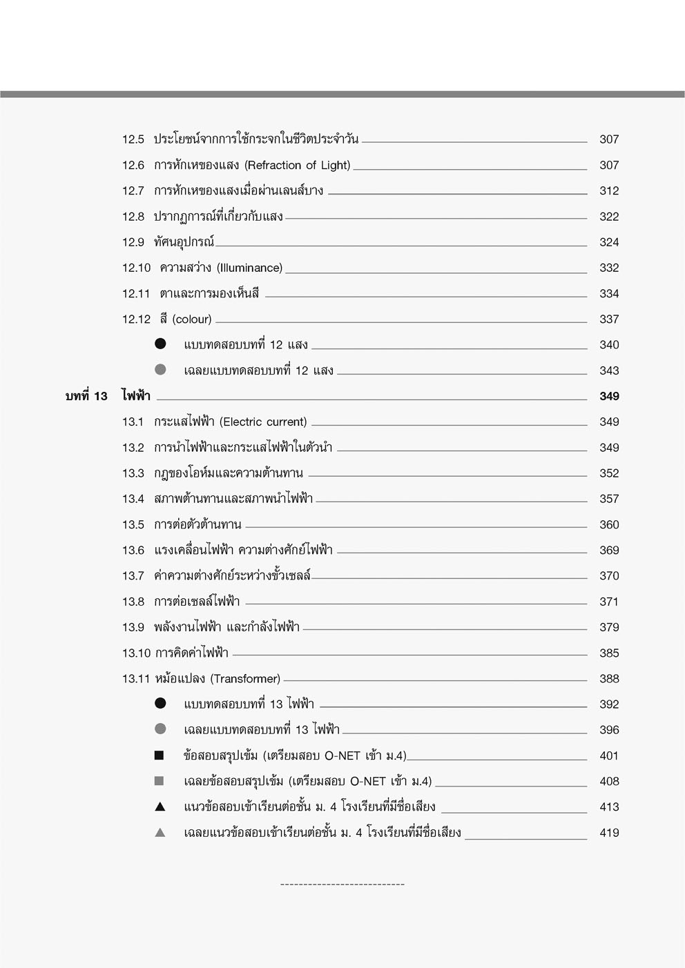 ชุด สรุปเข้ม วิทยาศาสตร์ ม.ต้น