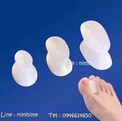 แบบที่ 2 (ขนาดใหญ่) ซิลิโคนสำหรับนิ้วโป้งเท้า (Hallux Valgus)