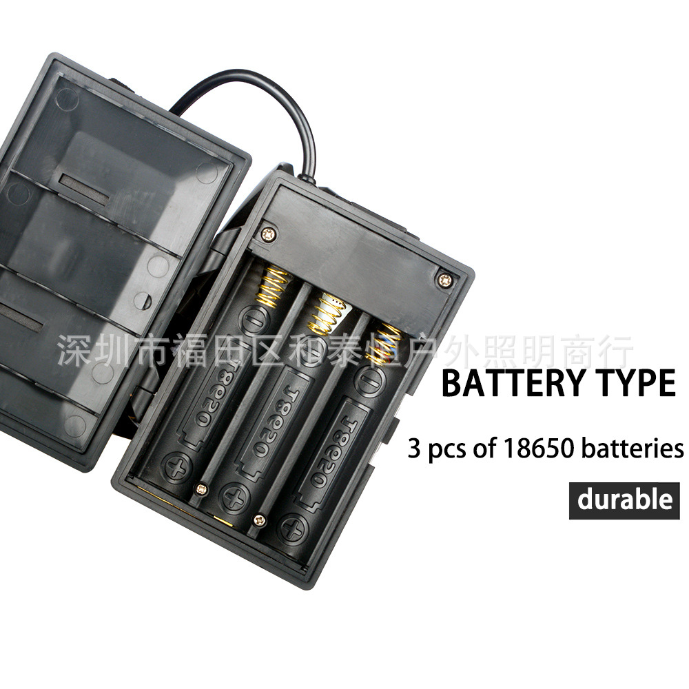 ไฟฉายคาดศีรษะแรงสูง แบบ 1 หลอดปรับขยายได้ LED P99 9 Core , JamieFire T138 แสงขาว ชุดแบตเตอรี่คุณภาพสูง พร้อมกล่องใส่และหูหิ้ว