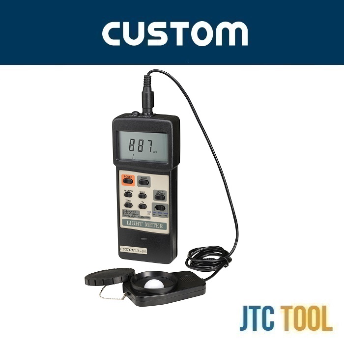 เครื่องวัดความสว่าง - Digital Illuminance Meter No.LX-105 [Brand: Custom]