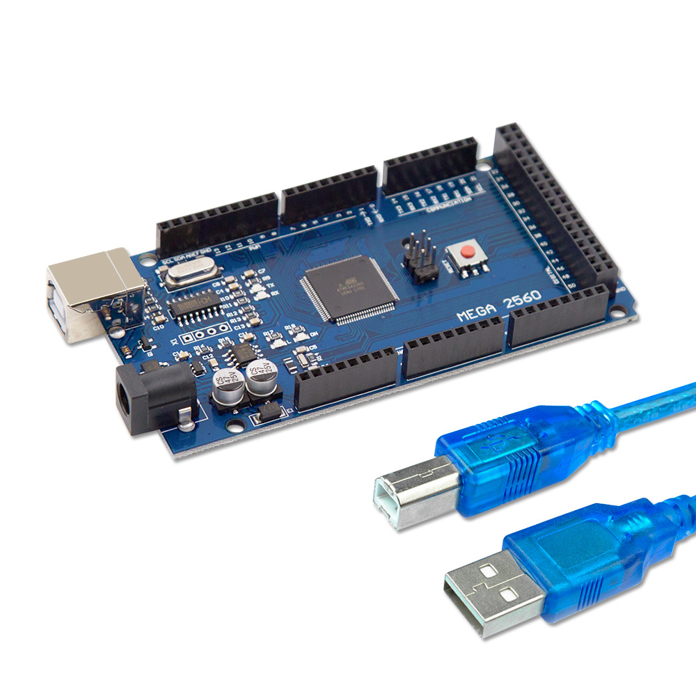 Arduino MEGA 2560 R3 ชิฟ USB CH340 พร้อมสาย USB