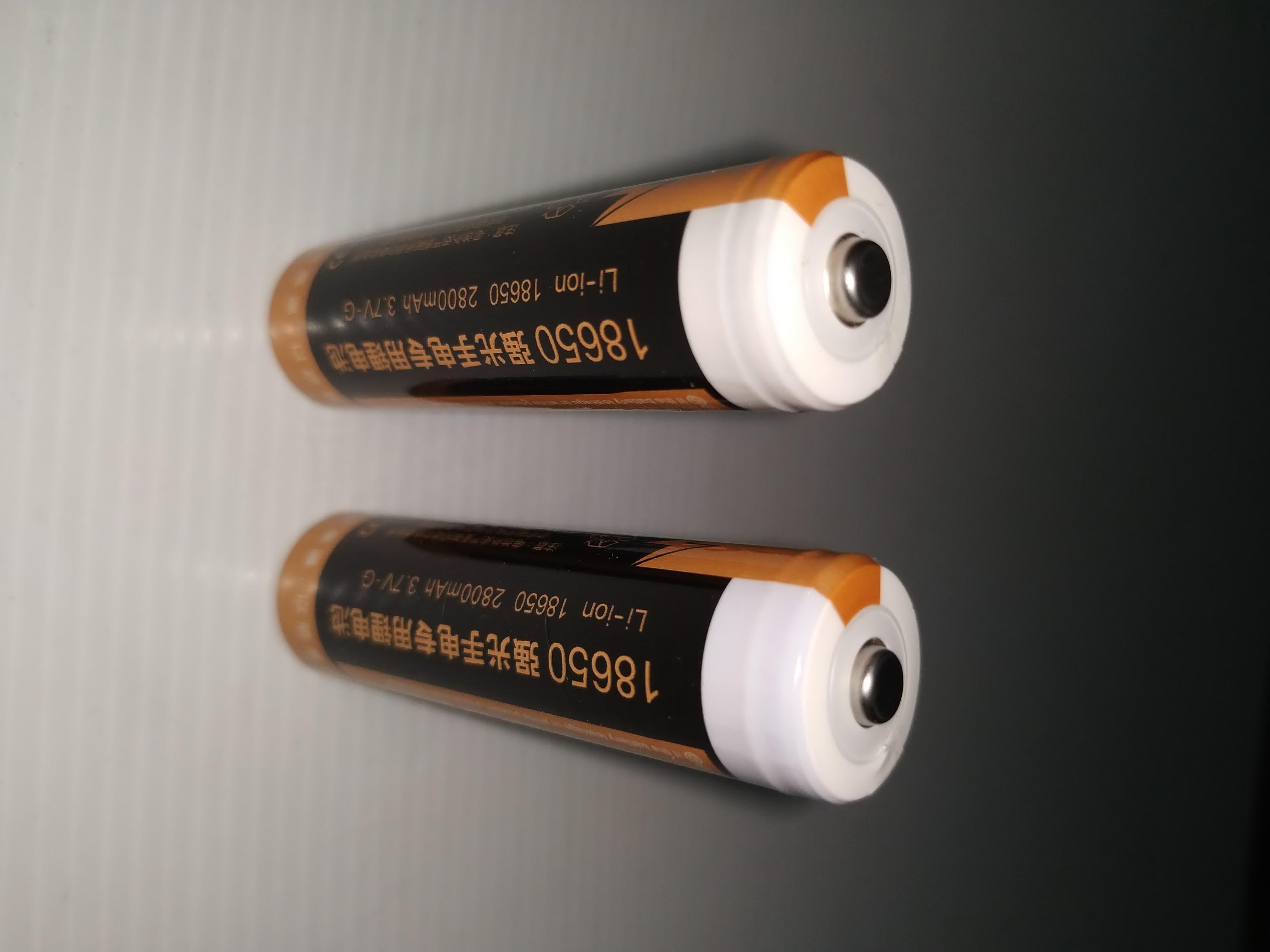 แบตเตอรี่คุณภาพดี Warsun 18650 ขนาดความจุ 2800 Mah